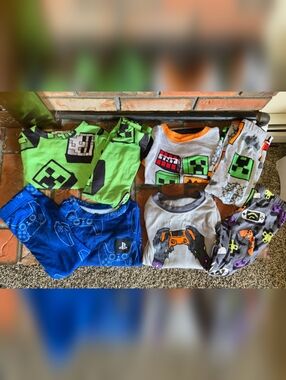 4 Boy Pajamas Sets